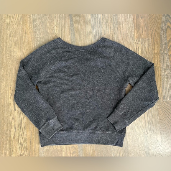 H&M Pullover Sweater Sweatshirt Heathered Grey XS - Picture 6 of 8